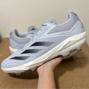 Adidas Adizero Electric TPU Baseball Cleats Men's Size 13 Grey Black IF3267 NEW